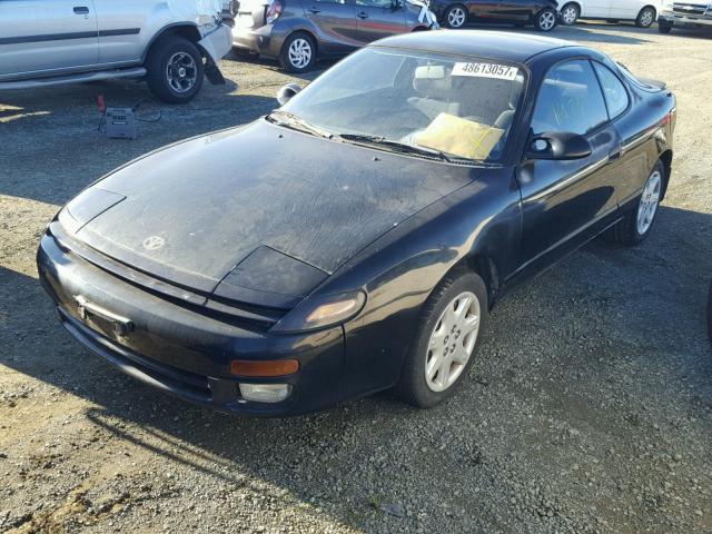 JT2ST87NXN0124521 - 1992 TOYOTA CELICA GT BLACK photo 2