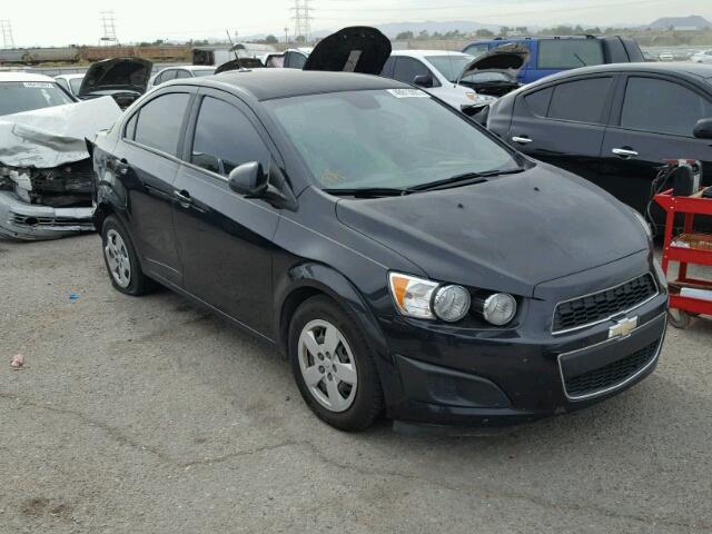 1G1JA5SH7D4191456 - 2013 CHEVROLET SONIC LS BLACK photo 1