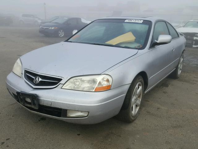 19UYA42761A014998 - 2001 ACURA 3.2CL TYPE SILVER photo 2