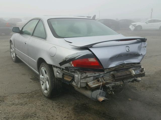 19UYA42761A014998 - 2001 ACURA 3.2CL TYPE SILVER photo 3