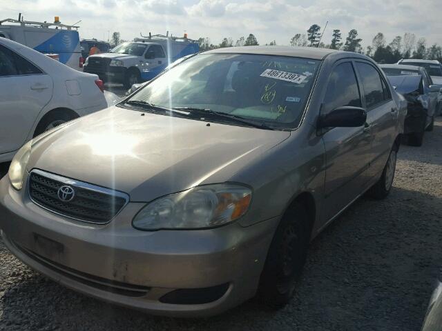 1NXBR32E68Z947701 - 2008 TOYOTA COROLLA CE BEIGE photo 2