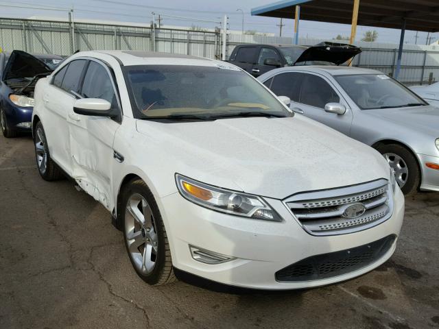 1FAHP2KT4AG131495 - 2010 FORD TAURUS SHO WHITE photo 1