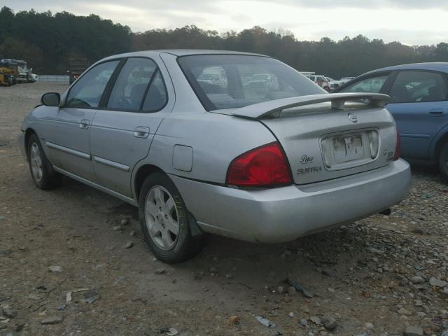 3N1CB51D46L622430 - 2006 NISSAN SENTRA 1.8 GRAY photo 3