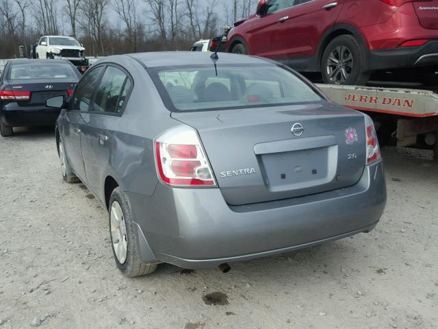 3N1AB61E67L652469 - 2007 NISSAN SENTRA 2.0 GRAY photo 3