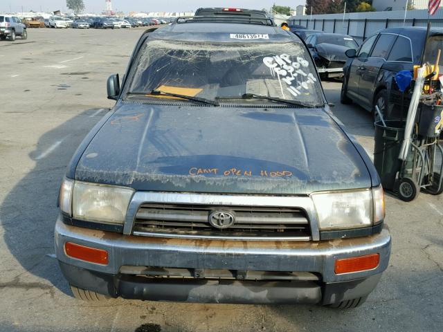 JT3GN86R6W0066974 - 1998 TOYOTA 4RUNNER SR GREEN photo 9