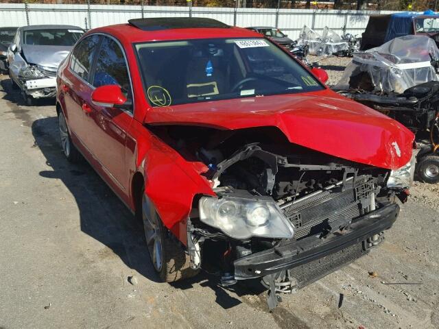 WVWCU73C38E055332 - 2008 VOLKSWAGEN PASSAT VR6 RED photo 1