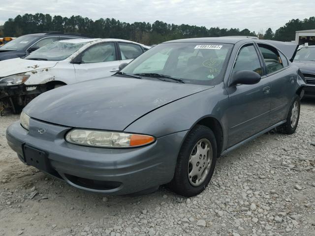 1G3NL52F83C301274 - 2003 OLDSMOBILE ALERO GL GRAY photo 2