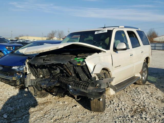 1GYEK63N63R103086 - 2003 CADILLAC ESCALADE L WHITE photo 2