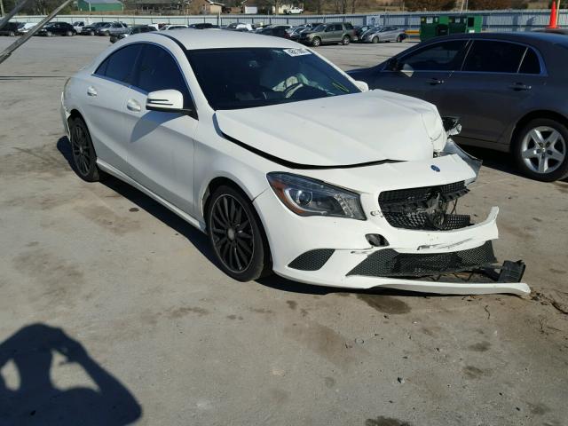 WDDSJ4EB0EN138385 - 2014 MERCEDES-BENZ CLA 250 WHITE photo 1