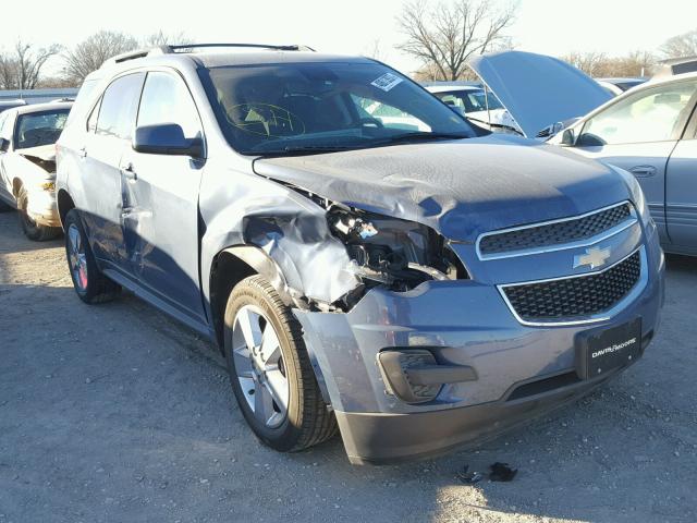 2GNFLDE57C6308461 - 2012 CHEVROLET EQUINOX LT BLUE photo 1