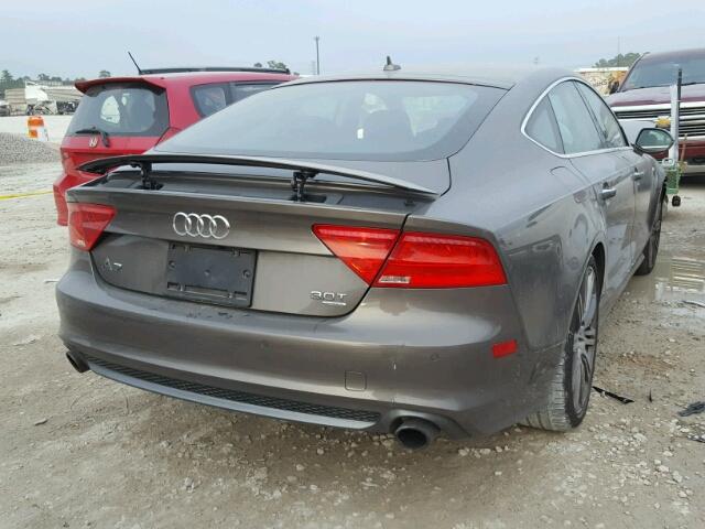 WAU3GAFC9CN089300 - 2012 AUDI A7 PRESTIG GRAY photo 4