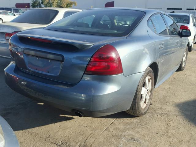 2G2WP552171209098 - 2007 PONTIAC GRAND PRIX GRAY photo 4