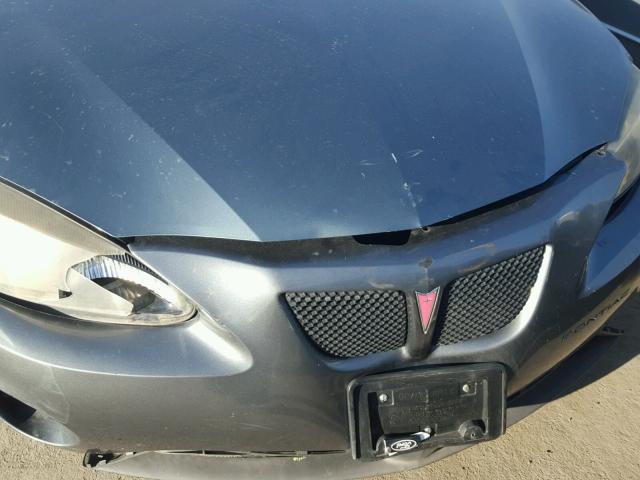 2G2WP552171209098 - 2007 PONTIAC GRAND PRIX GRAY photo 9