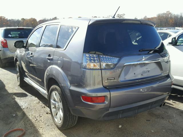 JA4JS4AX9BU019850 - 2011 MITSUBISHI OUTLANDER GRAY photo 3