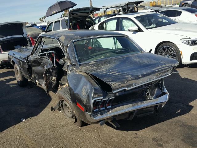 0000008F01C104688 - 1968 FORD MUSTANG BLACK photo 3