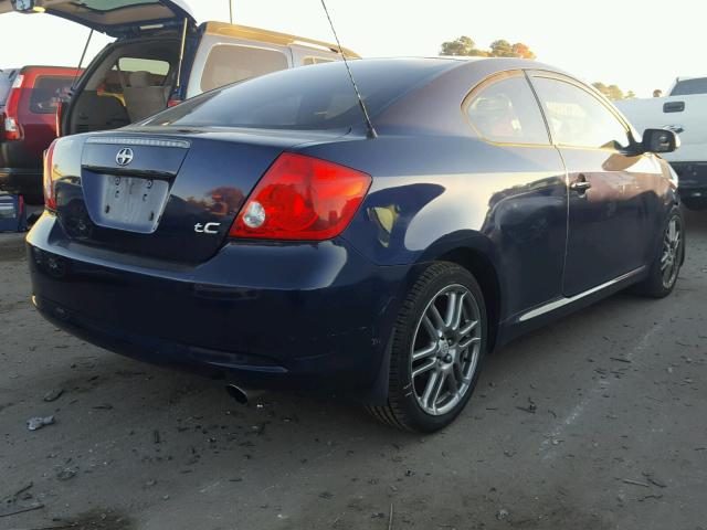 JTKDE177760096660 - 2006 TOYOTA SCION TC 蓝色 照片 4