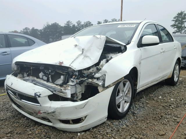 JA3AU26U69U030655 - 2009 MITSUBISHI LANCER ES/ WHITE photo 2