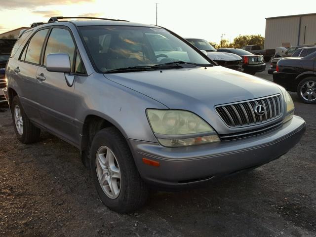 JTJGF10U820126970 - 2002 LEXUS RX 300 SILVER photo 1