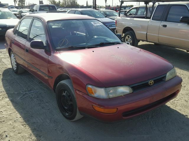 1NXAE09B9SZ232145 - 1995 TOYOTA COROLLA LE BURGUNDY photo 1