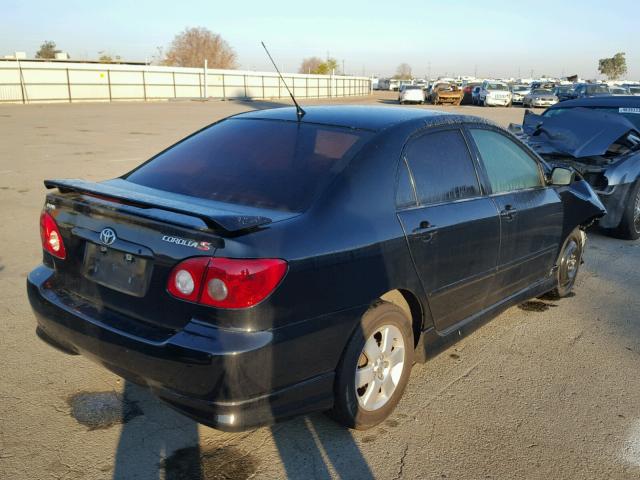 1NXBR30E56Z578992 - 2006 TOYOTA COROLLA CE BLACK photo 4