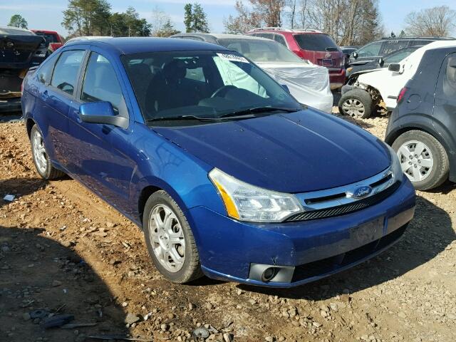 1FAHP36N39W198074 - 2009 FORD FOCUS SES BLUE photo 1