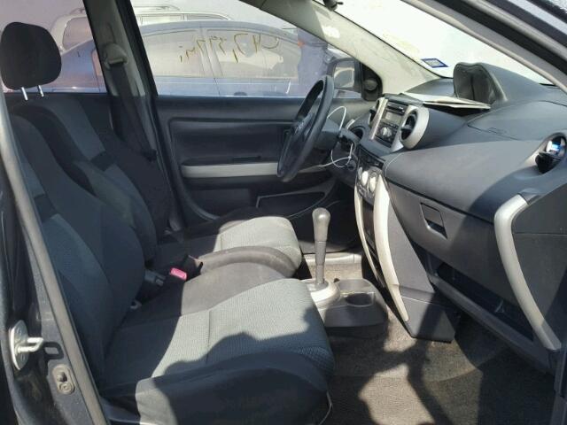 JTKKT624X65000966 - 2006 TOYOTA SCION XA GRAY photo 5