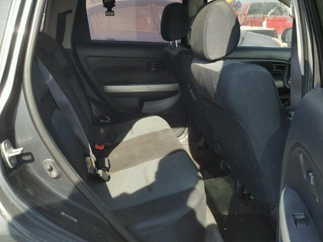 JTKKT624X65000966 - 2006 TOYOTA SCION XA GRAY photo 6