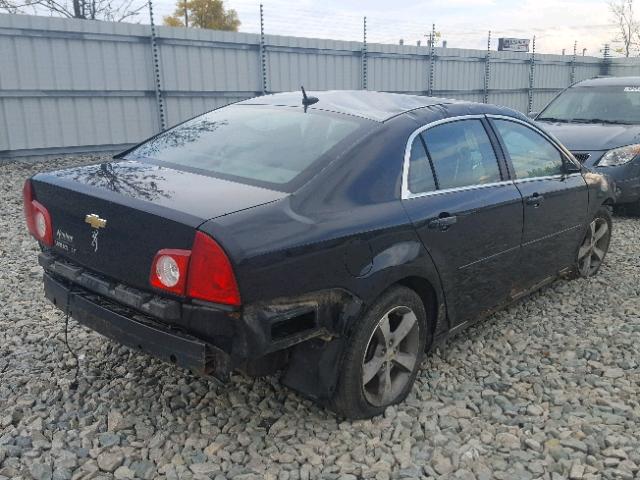 1G1ZC5E18BF249362 - 2011 CHEVROLET MALIBU 1LT BLACK photo 4