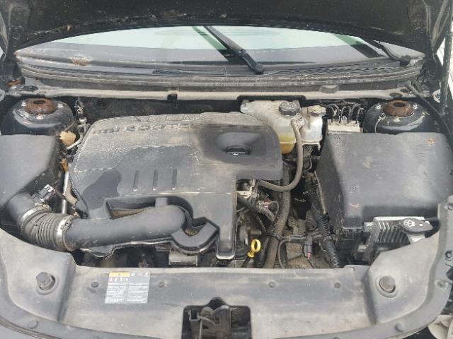 1G1ZC5E18BF249362 - 2011 CHEVROLET MALIBU 1LT BLACK photo 7