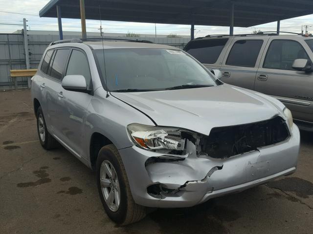 JTEDA41A792000460 - 2009 TOYOTA HIGHLANDER SILVER photo 1