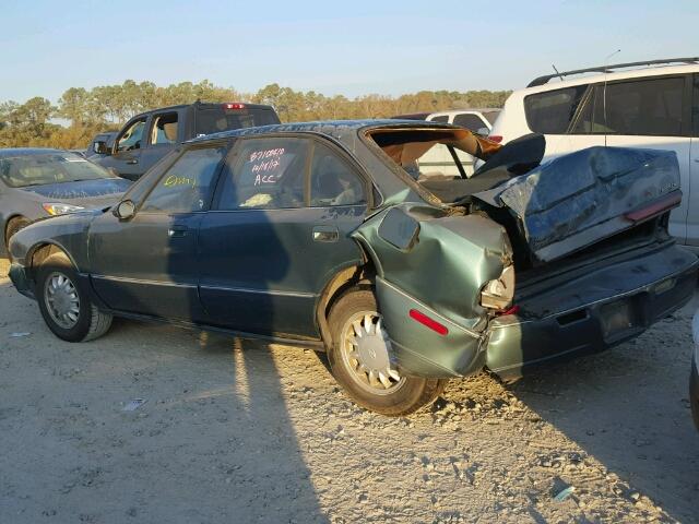 1G3HN52K7W4806533 - 1998 OLDSMOBILE 88 BASE GREEN photo 3