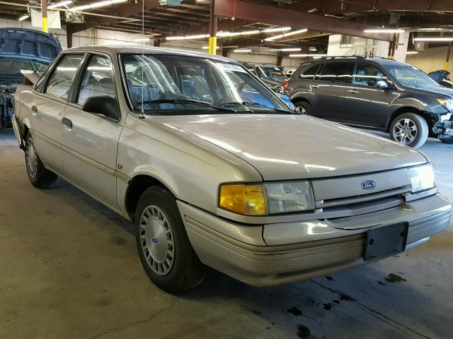 1FAPP36U4NK194037 - 1992 FORD TEMPO GL GRAY photo 1