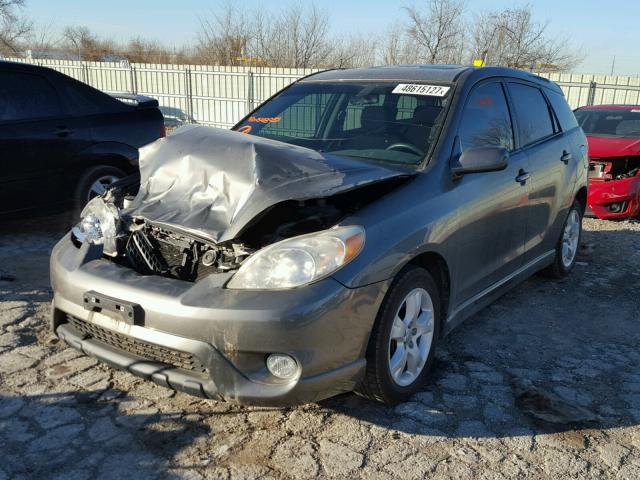 2T1KR32E27C648951 - 2007 TOYOTA COROLLA MA GRAY photo 2