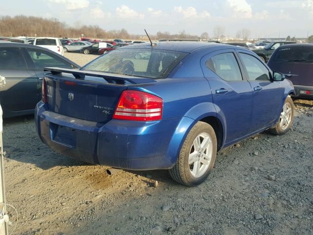 1B3CC5FB9AN122176 - 2010 DODGE AVENGER R/ BLUE photo 4