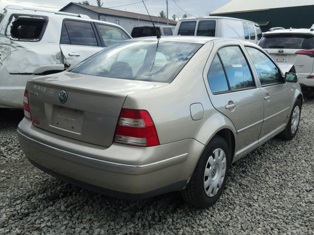 3VWRA69M34M056222 - 2004 VOLKSWAGEN JETTA GL GOLD photo 4