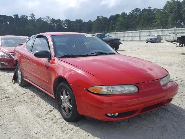 1G3NL12FX4C123734 - 2004 OLDSMOBILE ALERO GL RED photo 1