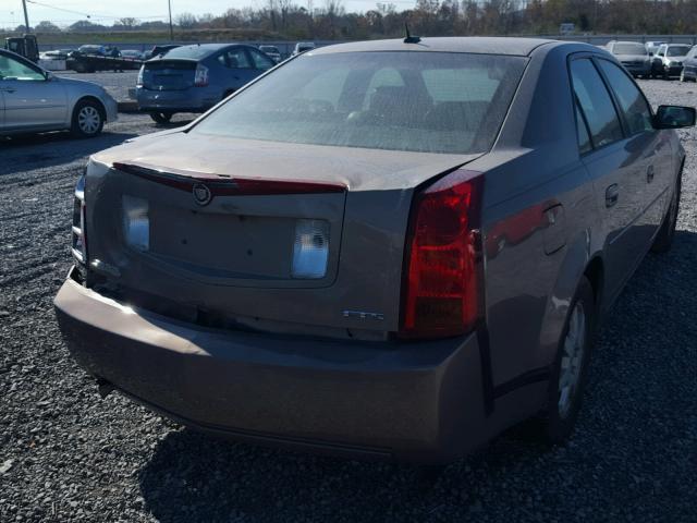 1G6DM57T770185843 - 2007 CADILLAC CTS GOLD photo 4