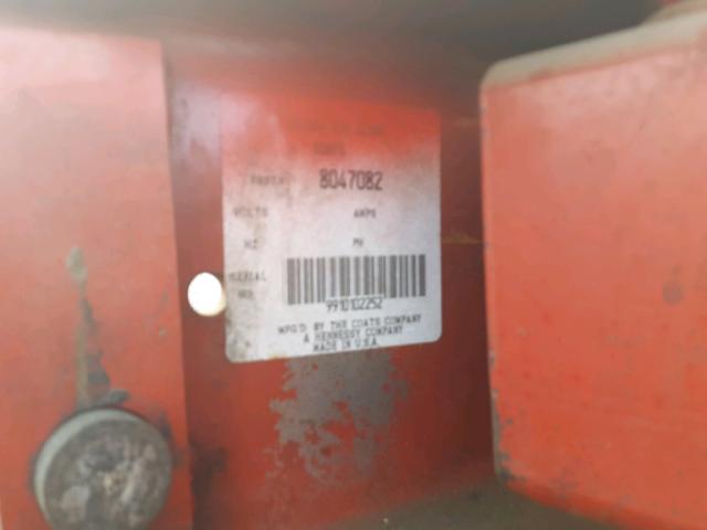 9910102252 - 2010 COAT TIRE CHNGR RED photo 10