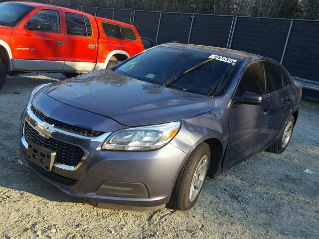 1G11B5SL2FF233573 - 2015 CHEVROLET MALIBU LS GRAY photo 2