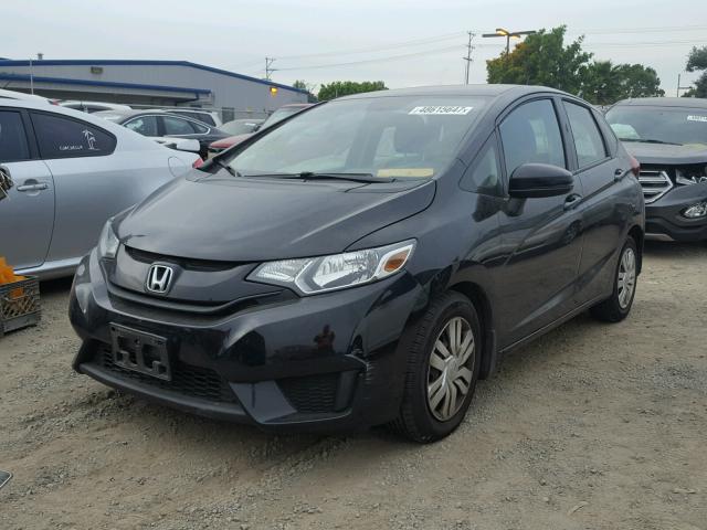 3HGGK5H59FM761509 - 2015 HONDA FIT LX BLACK photo 2