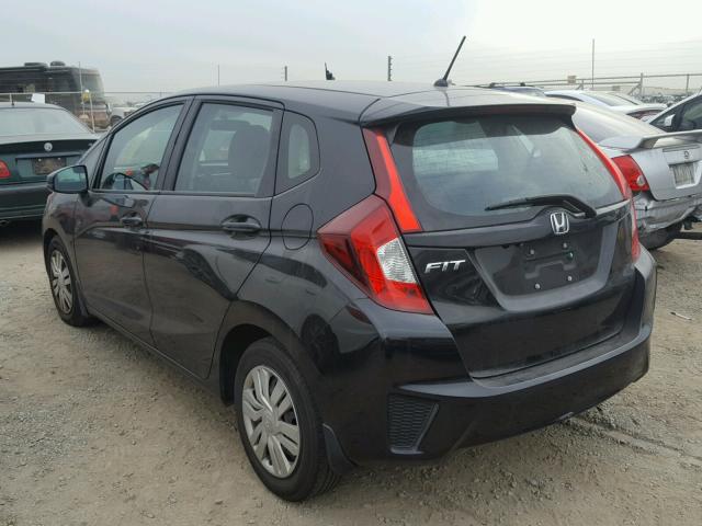 3HGGK5H59FM761509 - 2015 HONDA FIT LX BLACK photo 3