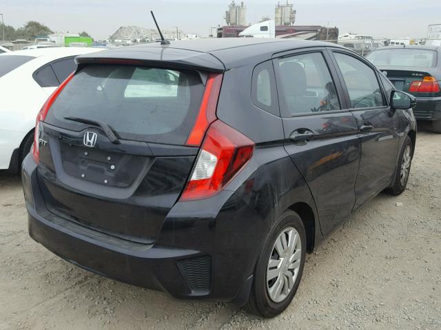 3HGGK5H59FM761509 - 2015 HONDA FIT LX BLACK photo 4