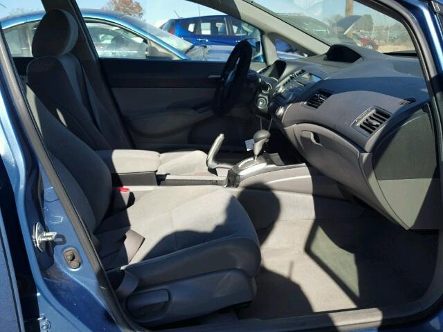 2HGFA1F53AH316734 - 2010 HONDA CIVIC LX BLUE photo 5