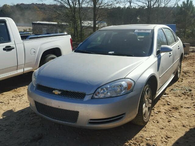 2G1WB5E34E1160133 - 2014 CHEVROLET IMPALA LIM SILVER photo 2