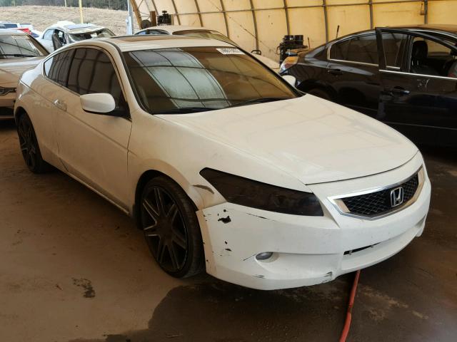 1HGCS22828A017556 - 2008 HONDA ACCORD EXL WHITE photo 1