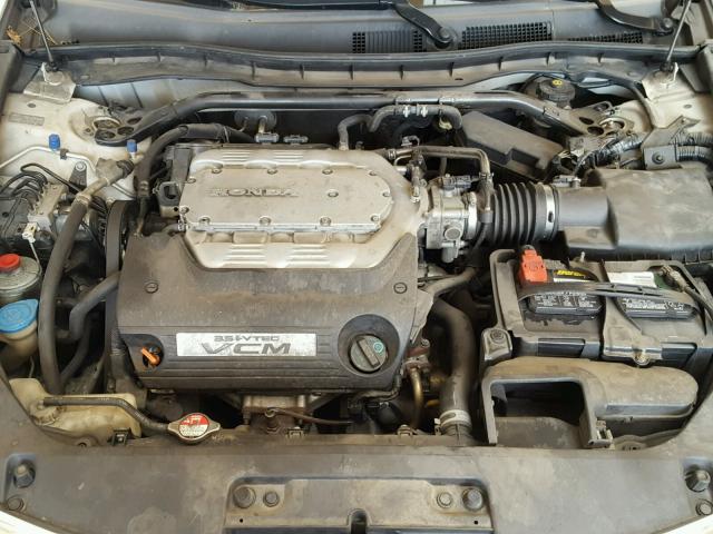 1HGCS22828A017556 - 2008 HONDA ACCORD EXL WHITE photo 7