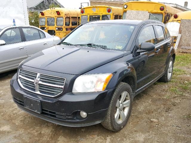 1B3CB3HA4AD567961 - 2010 DODGE CALIBER MA BLACK photo 2