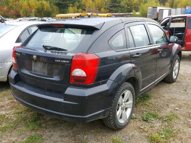 1B3CB3HA4AD567961 - 2010 DODGE CALIBER MA BLACK photo 4