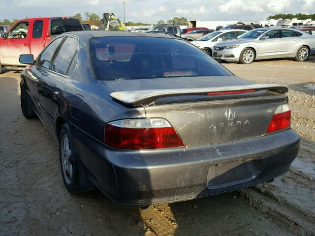 19UUA566X2A005308 - 2002 ACURA 3.2TL GRAY photo 3