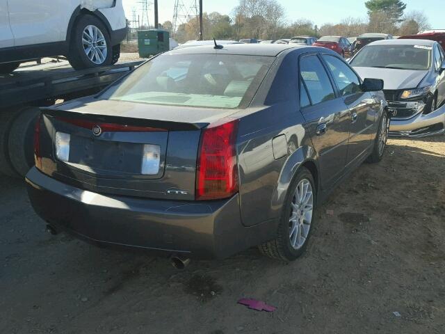 1G6DP577370106470 - 2007 CADILLAC CTS HI FEA BLACK photo 4